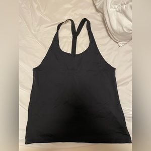 Black workout top